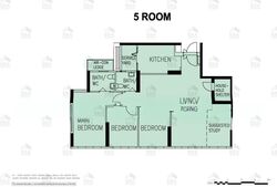 Blk 15 Tampines Central 1 (Tampines), HDB 5 Rooms #586544701